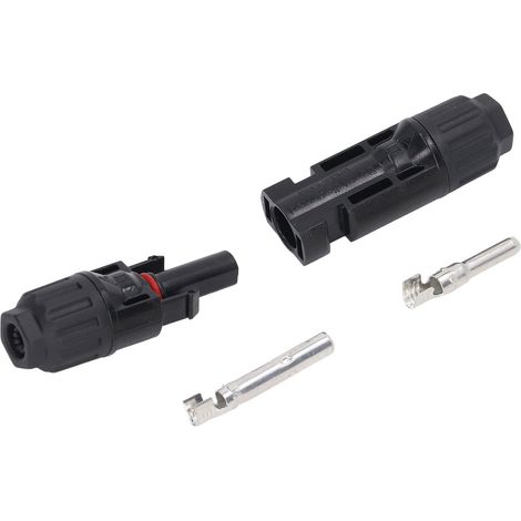 Lot de 10 connecteurs pour panneaux solaires 30 A 1000 V, ignifugés, mâles et femelles, pour câbles de panneaux solaires 100 V (1/5)