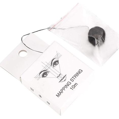 Pochoir à sourcils - Kit de pochoirs à sourcils - Stylo microblading - 10 mètres - Gabarit professionnel pour sourcils - Outil de maquillage pour des sourcils parfaits (1/5)