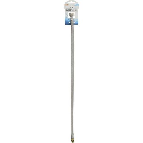 Trade Shop - FLEXIBLER SCHLAUCH FLEXIBLER WASSERMISCHHAHN 50 CM F 3/8 X M10/1 69394 - (1/2)