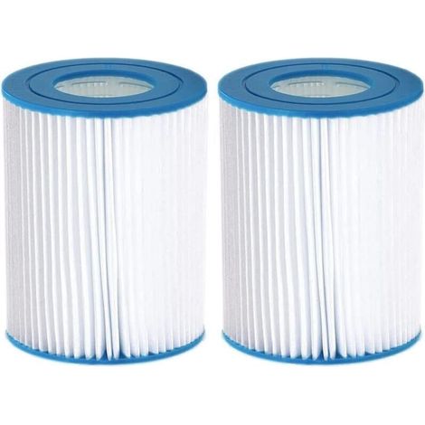 Cartuccia del filtro della piscina di tipo II, cartuccia filtrante per Bestway 58094 pacchetto filtri, pompe del filtro cartuccia del filtro di ricambio universale. (2 pezzi) (1/5)