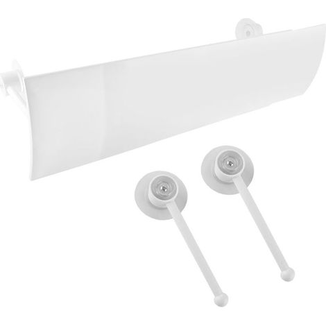 Deflector de viento para aire acondicionado, cubierta de guía de aire, ajustable, escalable, deflector anti-vuelo directo (1/5)