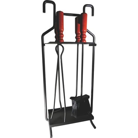 Attrezzature per Caminetti ''Brunico'' 5 Pezzi Cm 65 H
