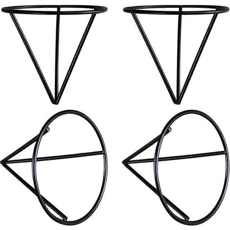 Support métallique triangulaire pour la germination des graines d'avocat (4 pièces) - Convient aux pots de 8 cm de diamètre. (1/5)