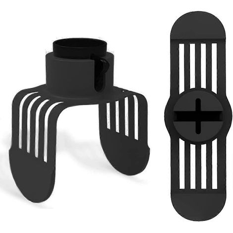 Porte-gobelet anti-éclaboussures en silicone alimentaire pour canapé, noir (1/5)