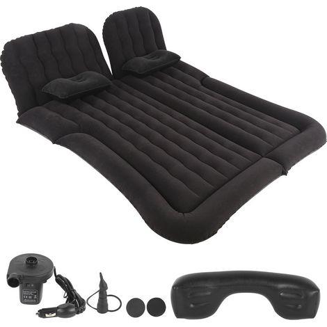 Pompe de gonflage électrique pour matelas pneumatique 12 V avec surface de flocage pour SUV MPV RVNoir (1/5)