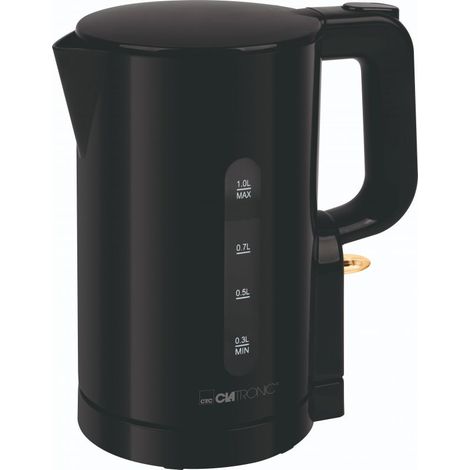 Bouilloire 1L 900W Noir Clatronic WK3834-Noir