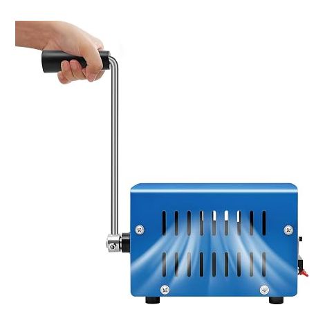 Générateurs à manivelle - 20 W - Dynamo d'urgence portable haute performance - Générateur de charge à manivelle USB - Pour camping, extérieur, expéditions, urgences (1/5)