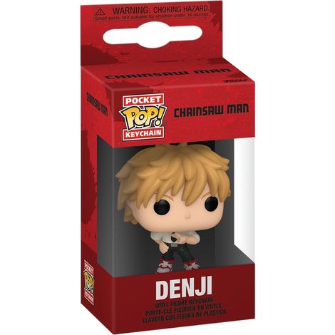 FunkoPop Portachiavi: L'uomo motosega - Denji