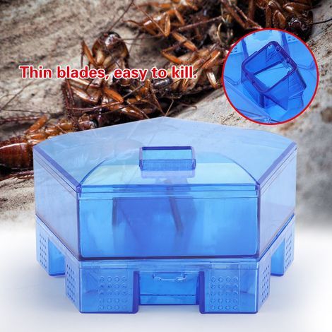 Wiederverwendbare, ungiftige Kakerlakenfalle effektive Insektenbekämpfungsbox für Zuhause, Küche und Innenräume langlebige Kakerlakenfalle (1/5)