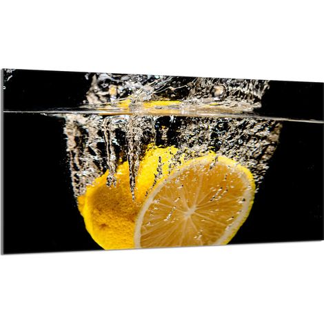Glas-Herdplattenschutz 90x52 Zitrone (1/5)