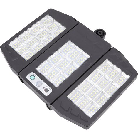 Wasserdichte IP65 Solar-Straßenleuchte, 264 LEDs, mit Bewegungserkennung, für Garten, Hof oder Straße. (1/5)