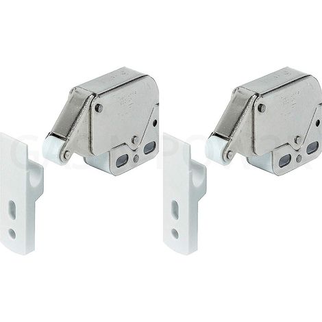 Loquet de porte de placard X2 Mini Touch Catch pour camping-car et caravane
