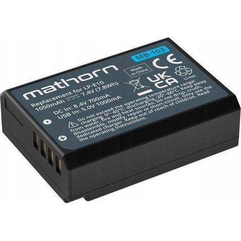 Batteria green-cell mb-103 1050 mAh USB-C (1/2)