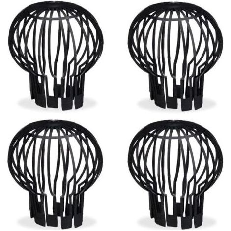 4Pcs Protection du Tuyau de Descente - Protection du Tuyau de Descente pour Les Feuilles - écrans gouttière (1/4)