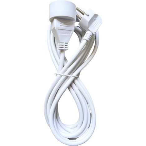 Cable alargador eléctrico 3 m H05VV-F 3G1.0 – 16A – Potencia máxima 3.680 W / 230 V (1/5)
