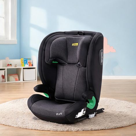 Siège auto i-Size réhausseur Isofix noir 100-150 cm coloris noir (1/5)