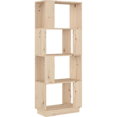 Maison Exclusive - Libreria/Divisorio 51x25x132 cm in Legno Massello di Pino