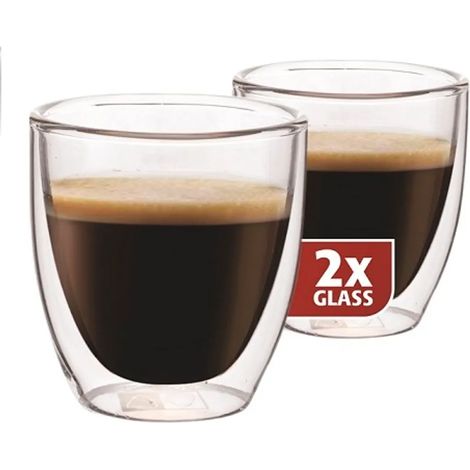 Verres à expresso à double paroi, lot de 2 - Maxxo (1/2)