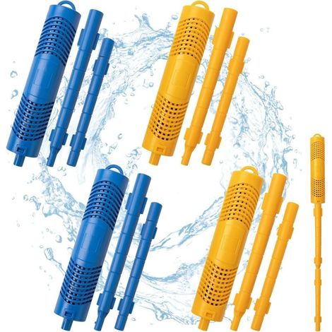 Barra Mineral para Spa, Piezas para Filtro de Spa, Cartucho de Filtro de Spa, Desinfectante Mineral para Cartucho de Filtro de Piscina de Spa, Dura 4 Meses (Amarillo) (1/5)