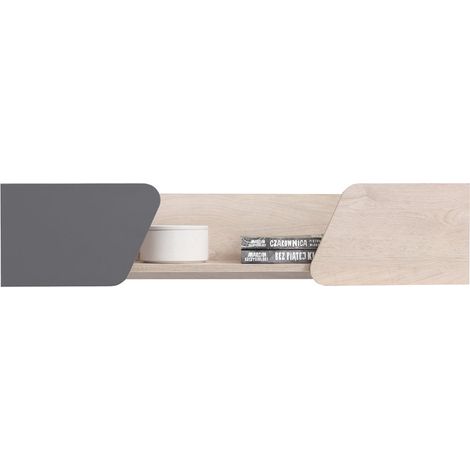 Wandboard in Eiche mit anthrazit DIAMANTE-133 (1/2)