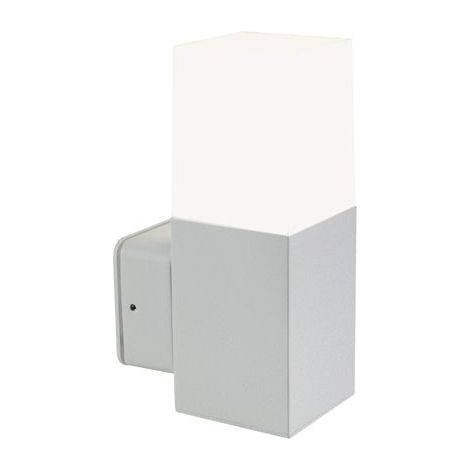 Applique da muro 7W LED 4000K grigio, opalino, luce naturale Sovil