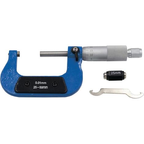 Micrometre palmer au 1/100 ème de 25 à 50 mm