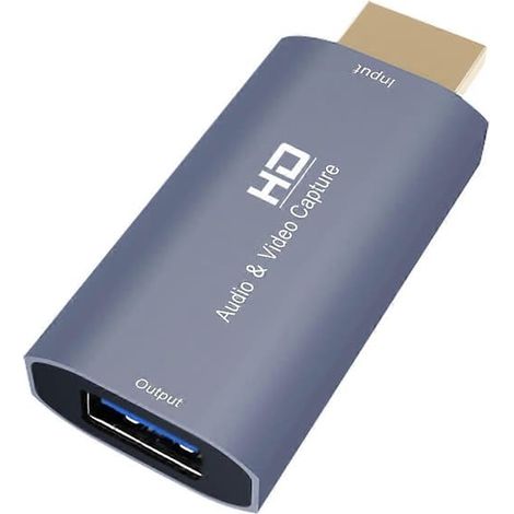 Ecleanfy - Carte d'acquisition vidéo Z51 USB femelle vers HDMI mâle (1/4)