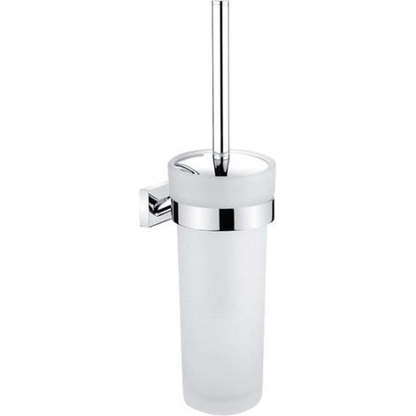 Nimco Keira - Toilettenbürste mit Halter, Milschglas / chrom KE 22094W-26