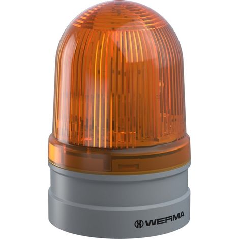 Werma Signaltechnik Signalleuchte Midi TwinFLASH 115-230VAC YE 261.320.60 Gelb 230 V/AC (1/2)