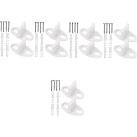 2 pièces guide de sol pour porte de grange coulissante (1/5)