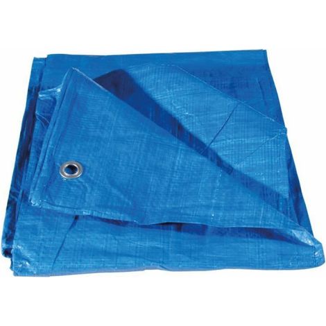 Telo Occhiellato Impermeabile con Occhielli in Alluminio Telone Coperture - Formato: 2 x 3 m