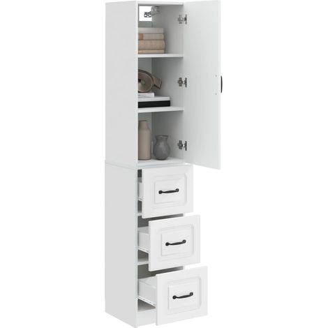 Set di armadi 2 pz Bianco Lucido 33 x 34,5 x 87 cm DAS163636 (1/5)