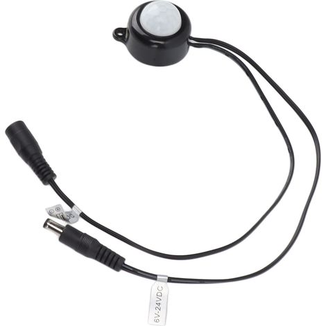 Détecteur de mouvement PIR automatique 6-24 V CC 5 A pour éclairage LED de placard