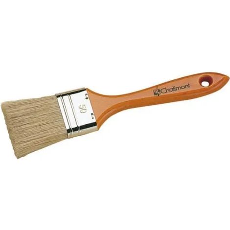 Pincel chalimont queue de morue virola niquelada mango madera barnizado
