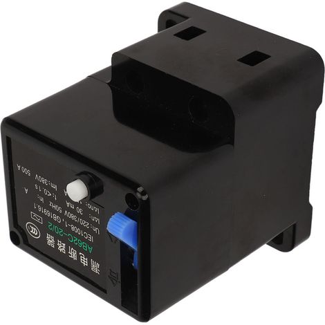Disjoncteur MCB 2P 220V 380V triphasé 4 fils, protection contre les surcharges pour la sécurité domestique 20A (1/5)