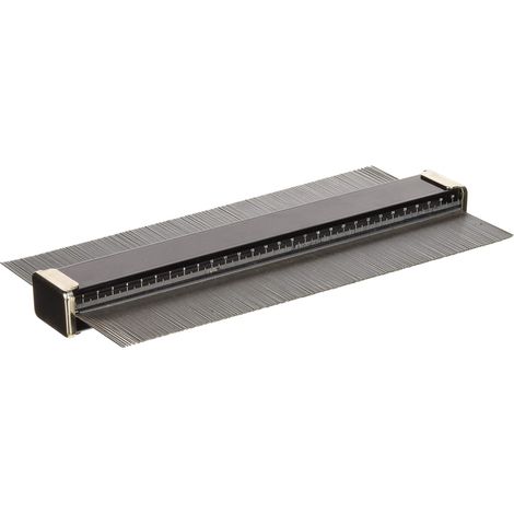 Metrica 72002 Profilometro Professionale, 300 X 150 mm Acciaio Temprato