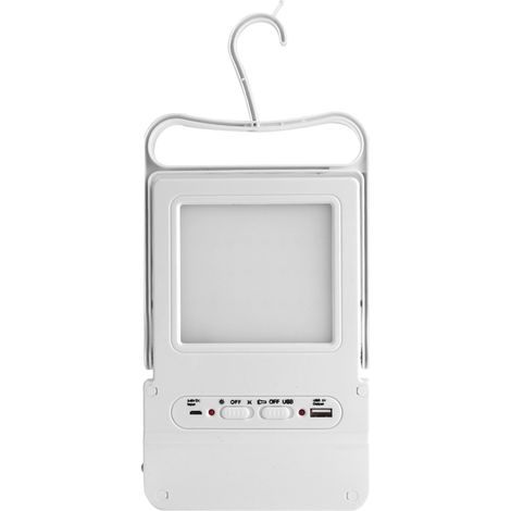Multifunktionale, solarbetriebene, wiederaufladbare LED-Zeltlaterne (1/5)