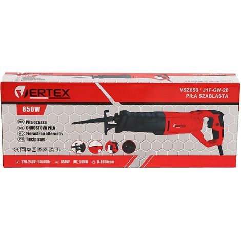 Vertex 850W Elektrische Stichsäge, leistungsstark und ergonomisch