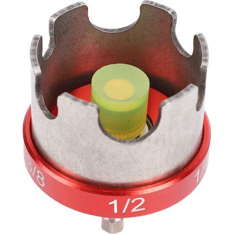 Outil extracteur de douilles à six pans creux pour tiges filetées de 1/4, 3/8 et 1/2 pouce - Accessoire de perçage pour écrous - Clé à douille à démontage rapide (1/4)