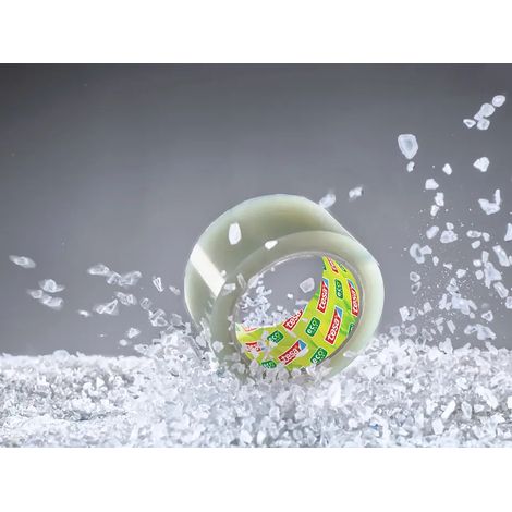 Cinta de embalaje ecológica y ultra fuerte 66 m x 50 mm - Tesa (1/2)