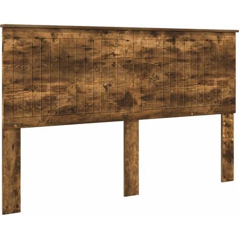 Maison Exclusive - Tête de lit Chêne fumé 160 cm Bois d'ingénierie (1/5)