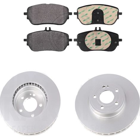 KIT FRENI ANTERIORI compatibile con MERCEDES-BENZ CLASSE B SPORTS TOURER (W247) - DISCHI + PASTIGLIE OEM: P 50 146 , P 50 152 / 18780 , 18783 /SOSTITUZIONE DIRETTA/BASSA POLVERE/SILENZIOSO (1/5)