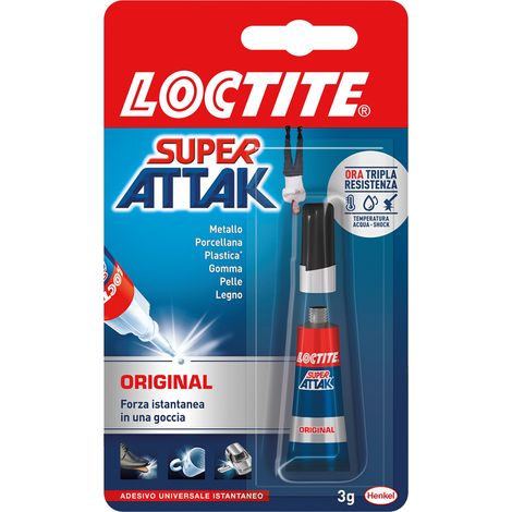 SUPER ATTAK 'ORIGINAL' gr.   3- 24 pezzi  - LOCTITE