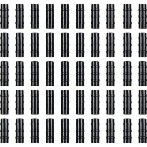 50 PCS Clip de Film de Serre, 25 MM Serre Clip Film Clamp Kit pour Plastique, Clips de Fixation pour Film de Serre, Filet Anti-insectes, Filet d'ombrage à Effet de Serre (1/5)