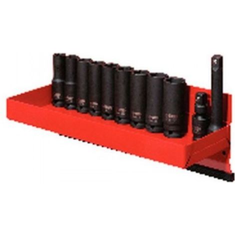 KS Tools 1/2 Sechskant-Kraft-Stecknuss-Satz, lang, 13-tlg