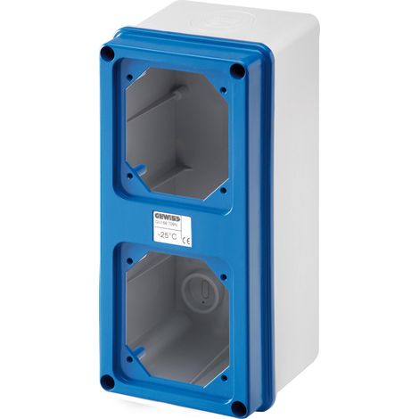 Cassetta con 2 Flange da Parete IP67 GW66741N (1/2)