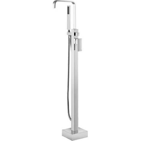 Mitigeur de baignoire îlot chrome MODERN I 108 cm (1/2)