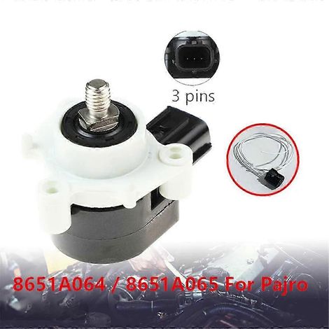 Sensor de nivelación de faros delanteros 8651A064 para Mitsubishi Pajero Montero 4 IV V8 V9 2006-2016 Body Edition 0710