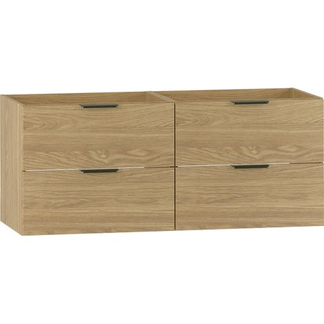 Mobile bagno senza lavabo Astrid marrone 120cm (1/5)