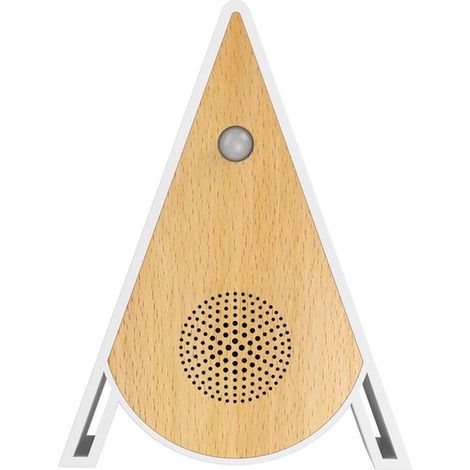 Generador de canto de pájaros - Máquina de ruido blanco - Crea una atmósfera relajante - Con sensor de movimiento - 119x158x35 cm - Blanco (1/5)